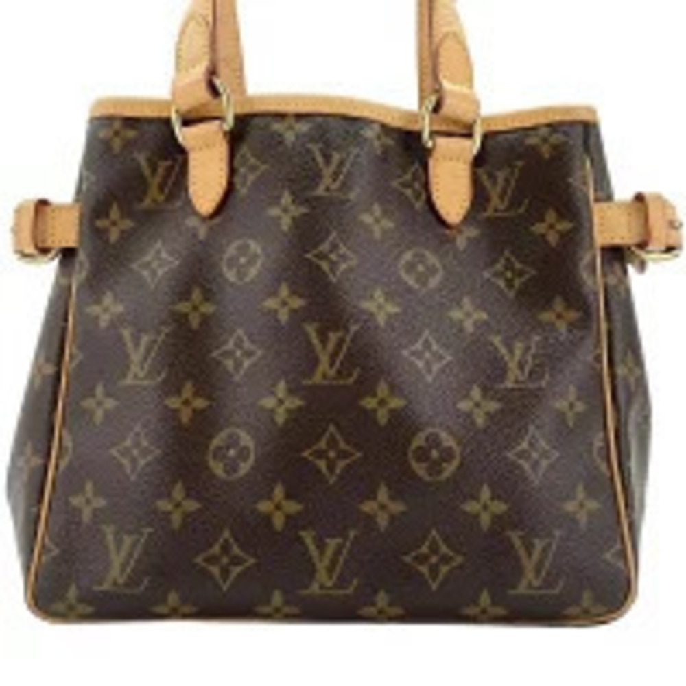Louis Vuitton Monogram Batignolles Handbag Brown